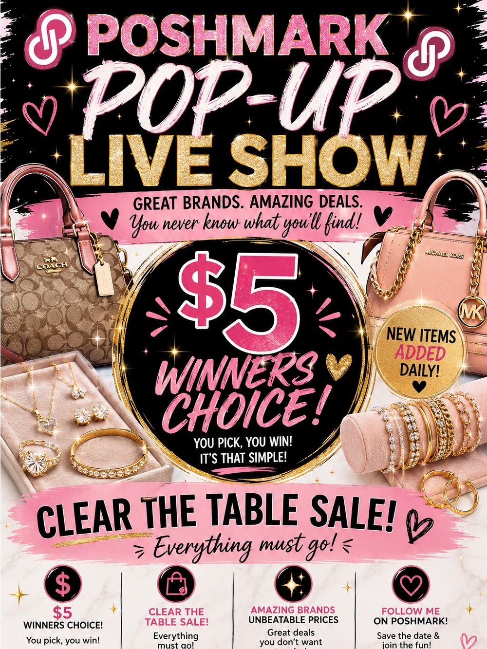 ⭐️ 8:00 $5 Jewelry clear out before vacation ⭐️  LIVE SHOW NOTIFICATION - Picture 3 of 4